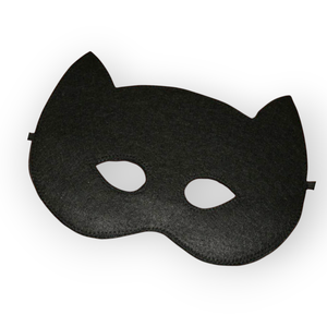 Fekete Batman superhős álarc filcből kisfiúknak - ruha & divat - jelmez & álarc - álarc - Meska.hu