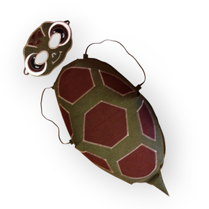 Teknős páncél és álarc - ruha & divat - jelmez & álarc - jelmez - Meska.hu