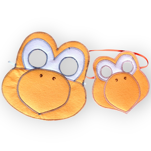 Apa fia teknős álarc filcből, Ruha & Divat, Jelmez & Álarc, Álarc, Varrás, MESKA