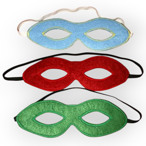 Fekete szuperhős álarc filcből - ruha & divat - jelmez & álarc - álarc - Meska.hu