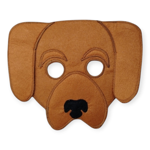 Vizsla kutyus álarc  filcből - Meska.hu