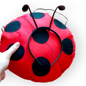 Katicabogár hát jelmez  filcből és csáp - ruha & divat - jelmez & álarc - jelmez - Meska.hu