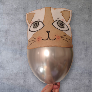 Dínó és cica fejpánt - ruha & divat - jelmez & álarc - jelmez - Meska.hu