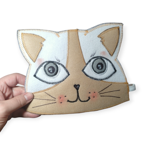 Dínó és cica fejpánt - ruha & divat - jelmez & álarc - jelmez - Meska.hu