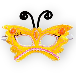 Pillangó álarc filcből - ruha & divat - jelmez & álarc - álarc - Meska.hu