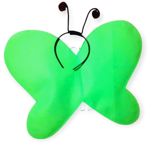  Zöld Pillangó szárny  és csáp jelmez - Meska.hu