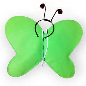  Zöld Pillangó szárny  és csáp jelmez - ruha & divat - jelmez & álarc - jelmez - Meska.hu