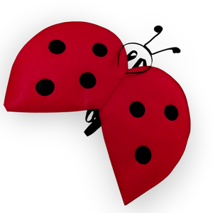 Felnőtt méretű Katicaszárny  filcből és csáp - ruha & divat - jelmez & álarc - jelmez - Meska.hu