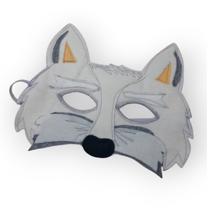 Fehér farkas álarc - ruha & divat - jelmez & álarc - jelmez - Meska.hu