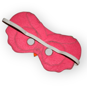 Bagoly  álarc filcből - ruha & divat - jelmez & álarc - álarc - Meska.hu