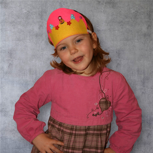 Jégvarázs Elsa korona, párta filcből - ruha & divat - jelmez & álarc - jelmez - Meska.hu