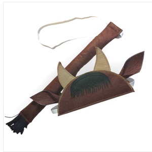 Bivaly fejpánt és farok  filcből - ruha & divat - jelmez & álarc - jelmez - Meska.hu