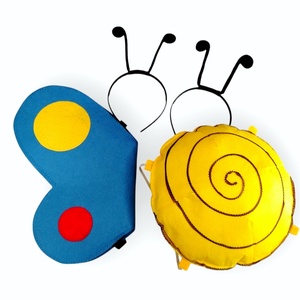 2éves  Ikreknek, Csiga és pillangó jelmez  filcből és csáp, Ruha & Divat, Jelmez & Álarc, Jelmez, Varrás, MESKA