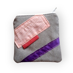 Csíkos kis neszesszer pénztárca  - táska & tok - neszesszer - Meska.hu