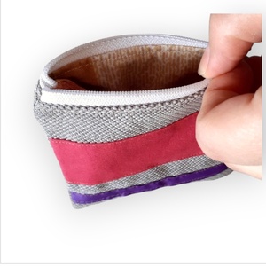 Csíkos kis neszesszer pénztárca  - táska & tok - neszesszer - Meska.hu