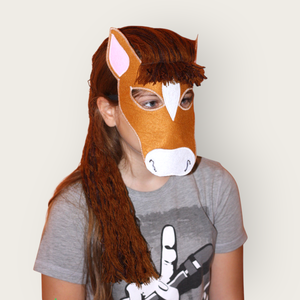 lovas farsangi szett  filcből - ruha & divat - jelmez & álarc - jelmez - Meska.hu