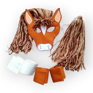 lovas farsangi szett  filcből - Meska.hu