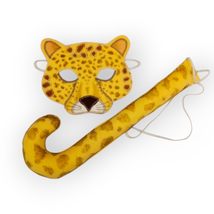 Gepárd álarc és farok  filcből, Ruha & Divat, Jelmez & Álarc, Álarc, Varrás, MESKA