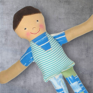 Marci fiú baba textilbaba rongybaba - játék & sport - baba & babaház - baba - Meska.hu