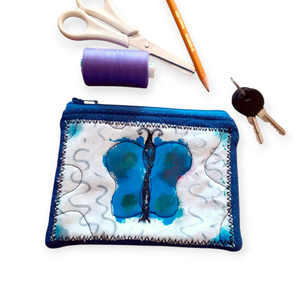 Pillangós pénztárca , Táska & Tok, Neszesszer, Varrás, Patchwork, foltvarrás, MESKA