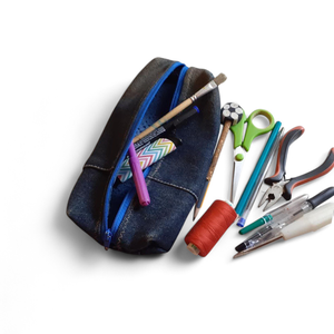 Farmer tolltartó - otthon & életmód - papír, írószer - tolltartó & ceruzatekercs - Meska.hu