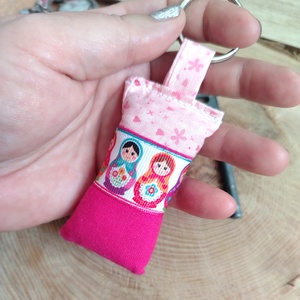  Textil kulcstartó, Táska & Tok, Kulcstartó & Táskadísz, Kulcstartó, Varrás, MESKA