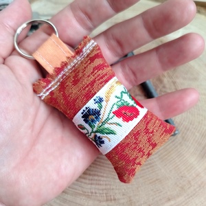 Textil kulcstartó - táska & tok - kulcstartó & táskadísz - kulcstartó - Meska.hu