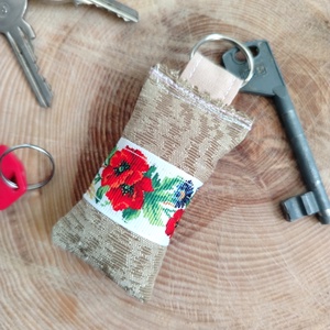  Textil kulcstartó - táska & tok - kulcstartó & táskadísz - kulcstartó - Meska.hu