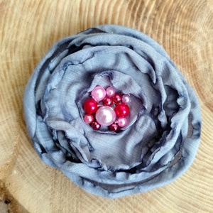 virág kitűző - ékszer - kitűző és bross - kitűző - Meska.hu