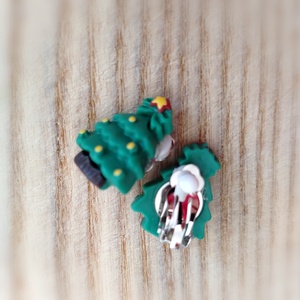 Karácsonyi fülbevaló KLIPSZ - ékszer - fülbevaló - klipsz - Meska.hu