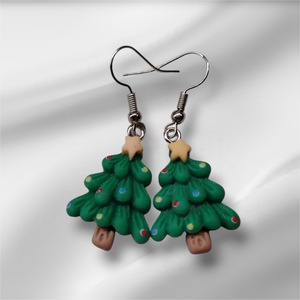 Karácsonyi fülbevaló - Meska.hu