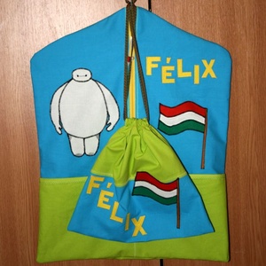 ovis zsák + tornazsák  - játék & sport - ovis felszerelés - ovis szett - Meska.hu