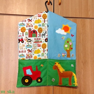 Lovas Farmos ovis zsák  , Játék & Sport, Ovis felszerelés, Ovis szett, Varrás, MESKA