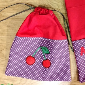 3 részes ovis zsák  jellel  - játék & sport - ovis felszerelés - ovis szett - Meska.hu