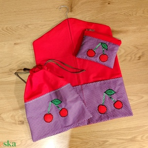 3 részes ovis zsák  jellel , Játék & Sport, Ovis felszerelés, Ovis szett, Varrás, MESKA