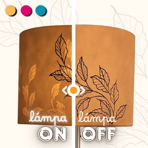 Egyedi tervezésű, aranysárga alapon levél mintás ÁLLÓlámpabúra, Otthon & Életmód, Lámpa, Fali & Mennyezeti lámpa, Mindenmás, Papírművészet, MESKA