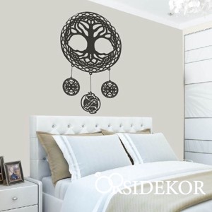 4 részes életfa falikép fából, Otthon & Életmód, Dekoráció, Spiritualitás, Mandala, , MESKA