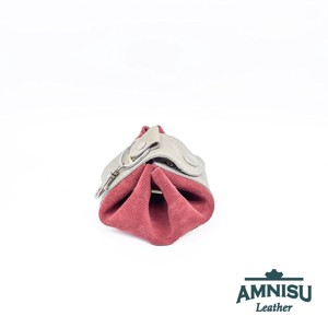 Szürke - téglapiros bőr mini 2in1 szütyő és kockatálca N8014-5014 - játék & sport - táblajáték és kártyajáték - társasjátékok - dobókocka - Meska.hu