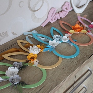 Nyuszifüles ajtódísz - otthon & életmód - dekoráció - ajtó- és ablak dekoráció - ajtódísz & kopogtató - Meska.hu