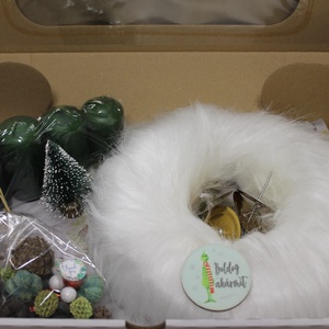 Csináld magad box- adventi ajtódísz illetve adventi koszorú DIY - Meska.hu