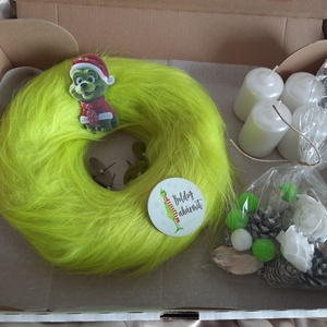 Grincs adventi alkoss magad box DIY - diy (csináld magad) - egységcsomag - Meska.hu