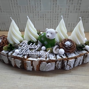 Macis adventi koszorú - Meska.hu