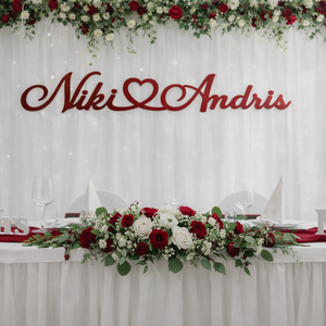 Esküvői háttérfelirat - Meska.hu