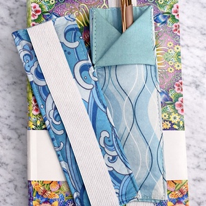 Varrott könyvjelző + tolltartó, Otthon & Életmód, Papír, írószer, Ceruza & Toll, Varrás, MESKA