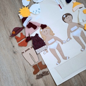 Időjárás és öltözködős tábla - játék & sport - szerepjáték - Meska.hu