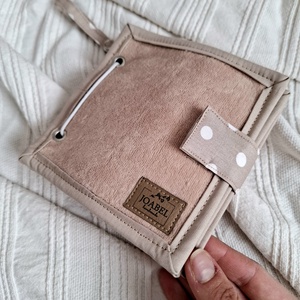 Textil babakönyv 4 hónapos kortól - baba - mama - baba játékok - textilkönyv & babakönyv - Meska.hu