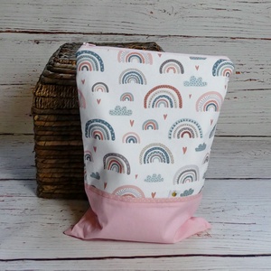 PUL zsák mosható pelenkához - Szivárvány (mosható pelenka, mosipelus, pelenkazsák) - szépségápolás - Meska.hu