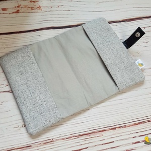 Egészségügyi kiskönyv borító - Simple Grey-Lufis nyuszi - otthon & életmód - papír, írószer - egészségügyi kiskönyv borító - Meska.hu