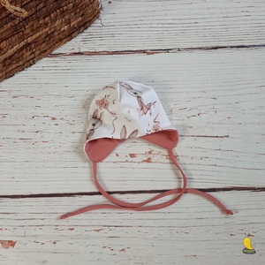 Gyerek megkötős sapka - Balerina nyuszi, Ruha & Divat, Sál, Sapka, Kendő, Sapka & Sál szett, Varrás, MESKA