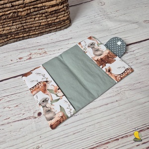 Egészségügyi kiskönyv borító - Erdei állatok - táska & tok - pénztárca & más tok - kártyatartó & irattartó - Meska.hu